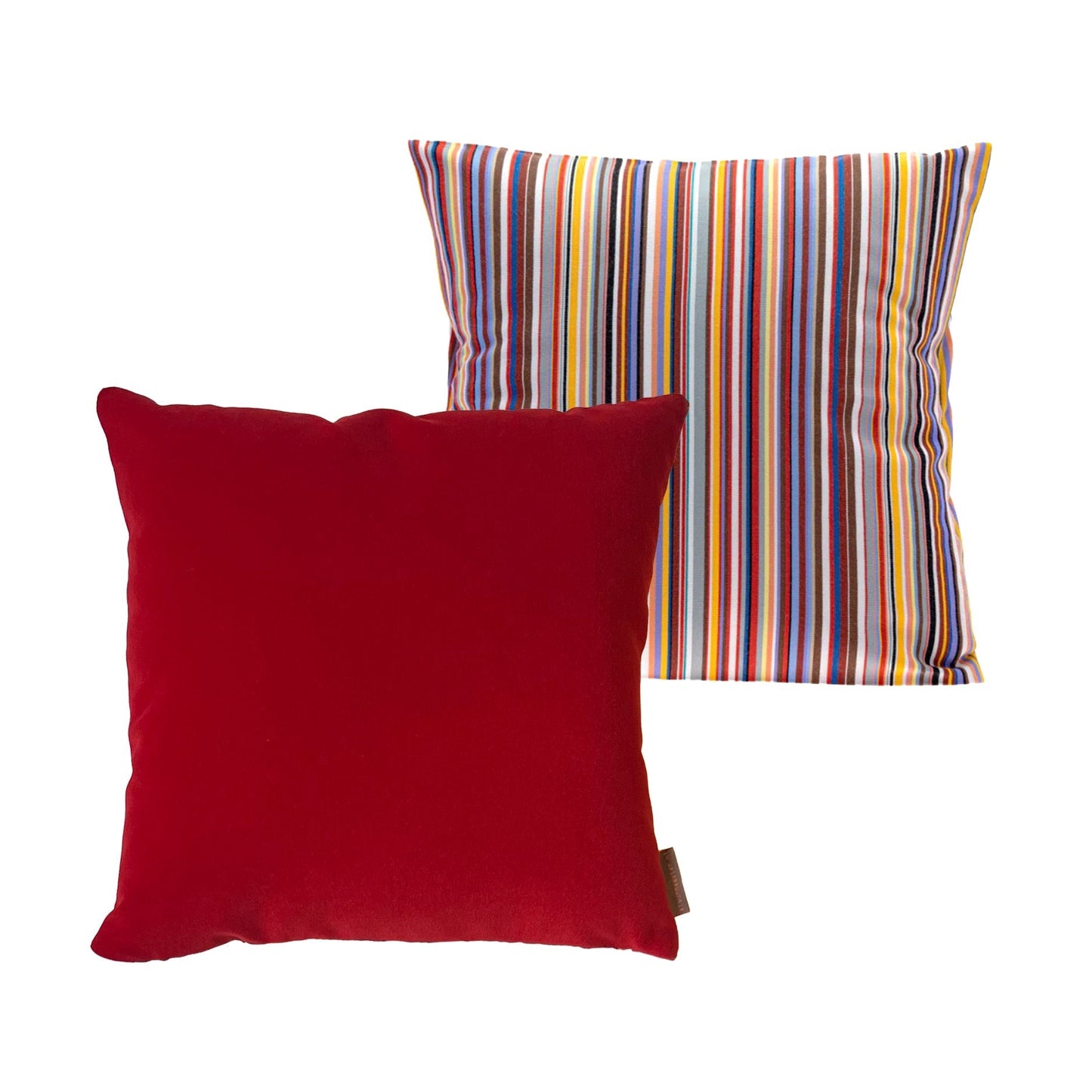 Veelzijdig kussen Tom rib stof