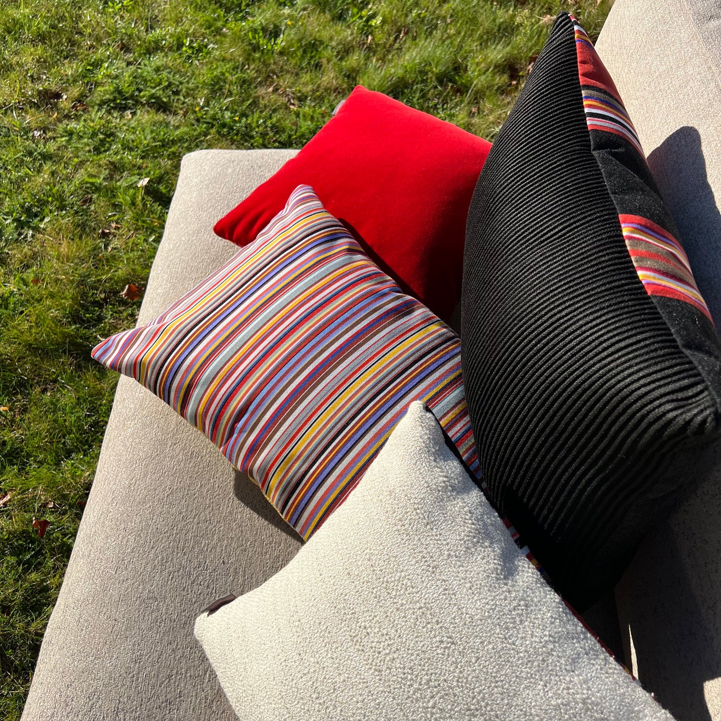 Veelzijdig kussen Tom fluweel