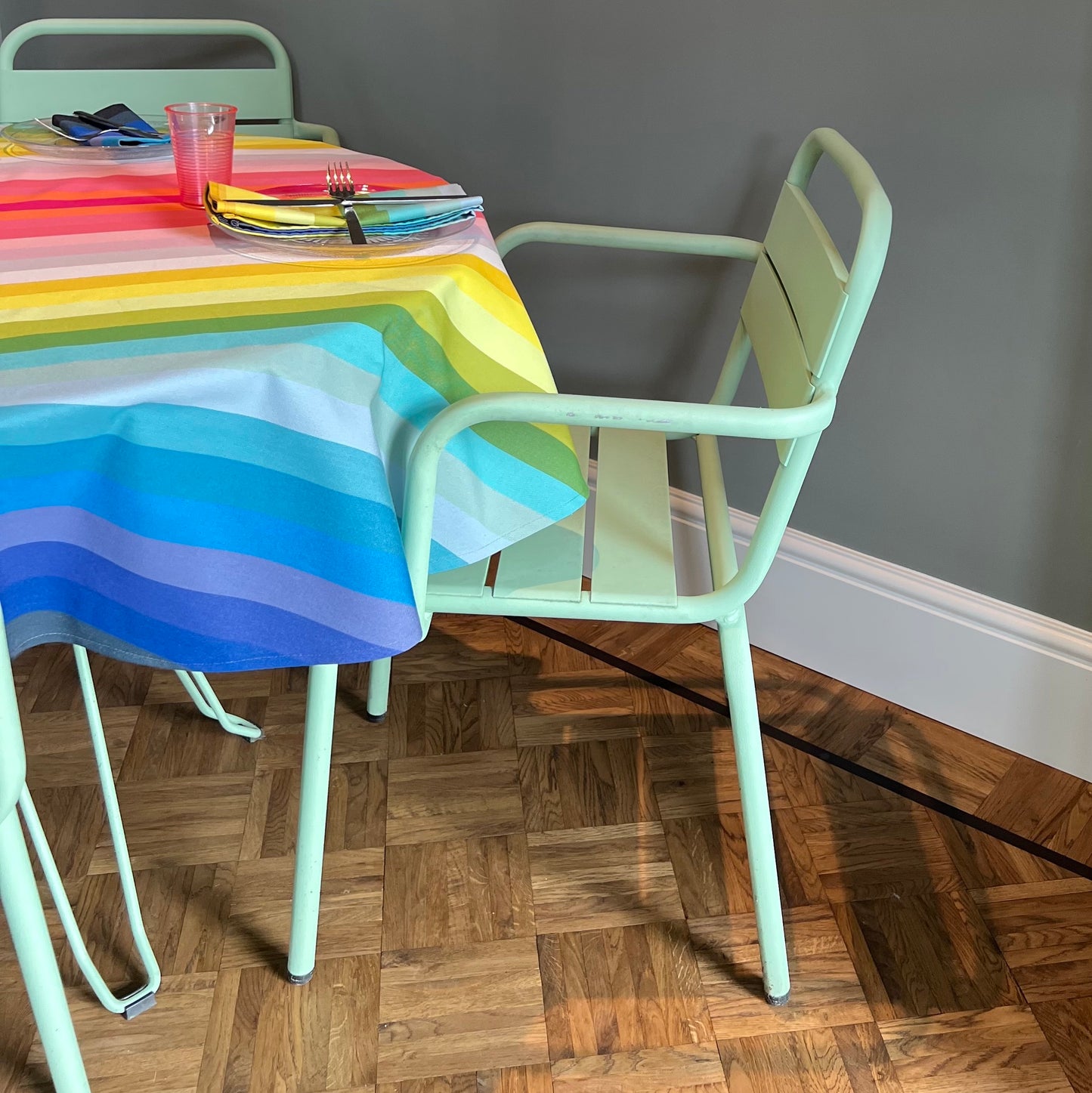 Katoen met coating Marquises