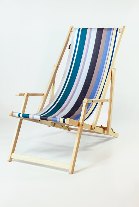 beach chair with armrest heure bleue