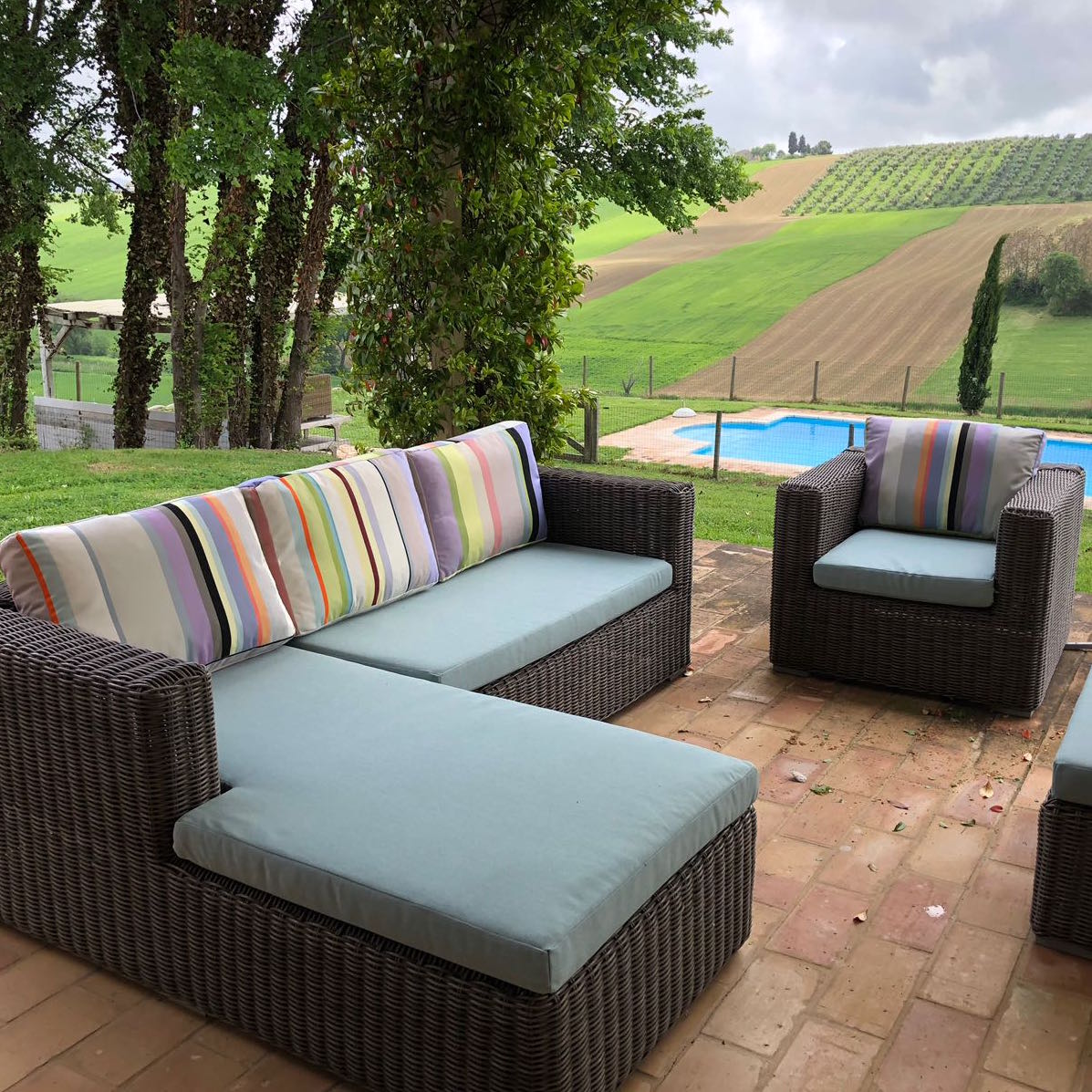 outdoor fabric sainte colombe