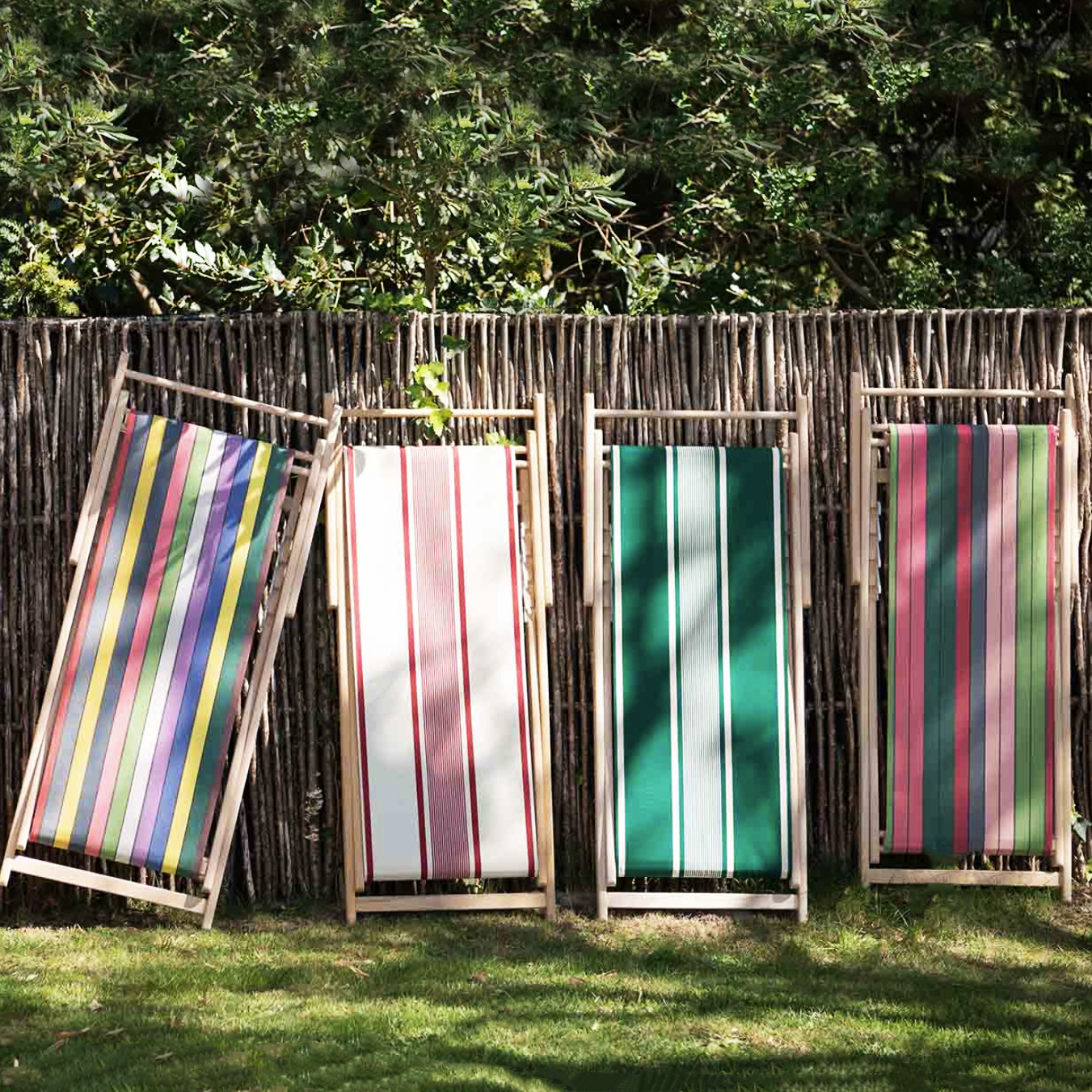 Canvas Eugenie roze-groen