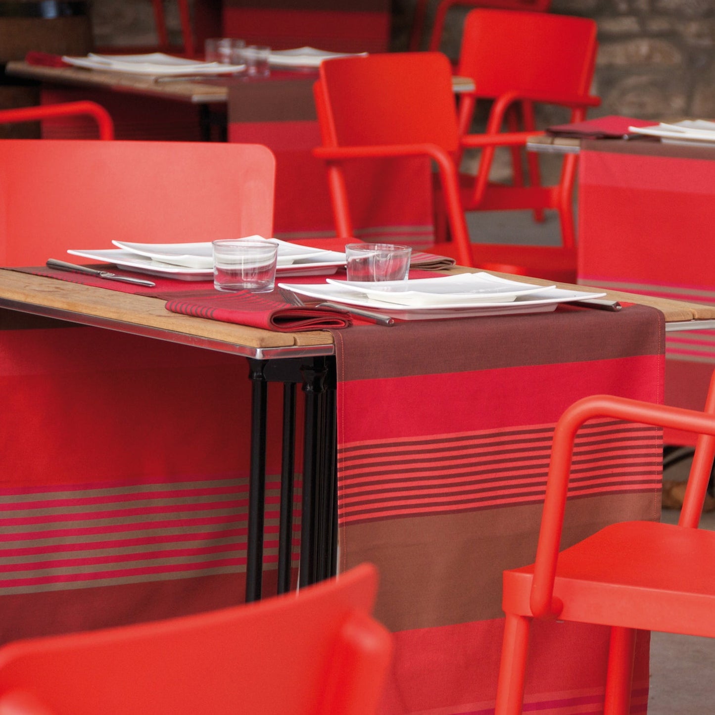 Afwasbare placemats grenade