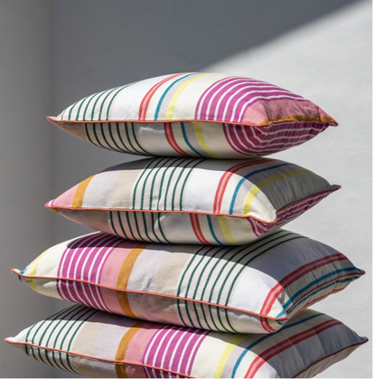 cotton linen fabric Pop checked