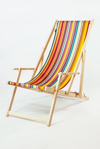 beach chair with armrest jour de fete