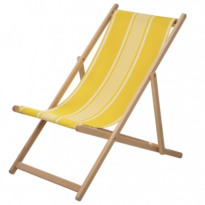 beach chair Yvonne yellow