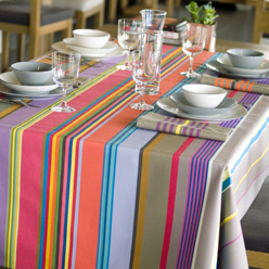 custom table linen; tablecloth, placemats, napkins or table runner