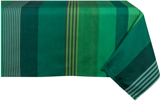 Removable tablecloth green chiberta