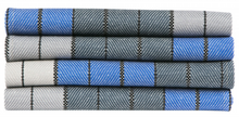 Afbeelding in Gallery-weergave laden, servetten Eugenie blauw grijs per 2
