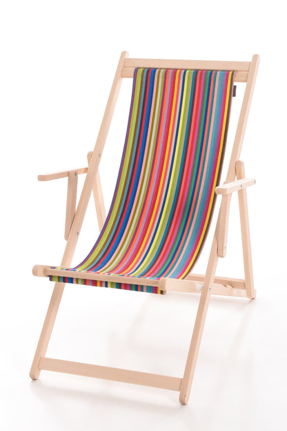 beach chair with armrest salvador