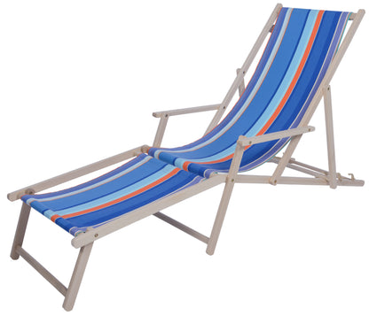 Beach chair with footrest Cote sud