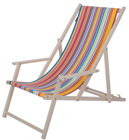 Beach chair with footrest Jour de fete