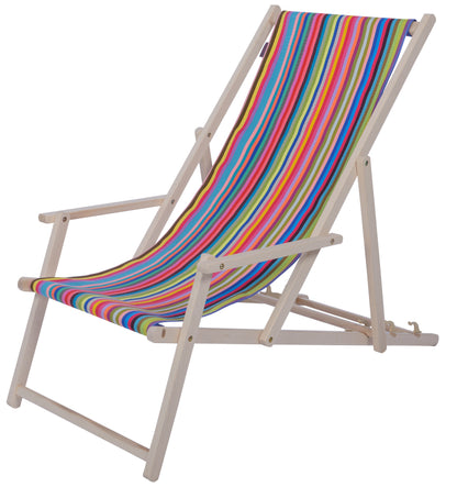 Strandstoel met voetensteun Salvador