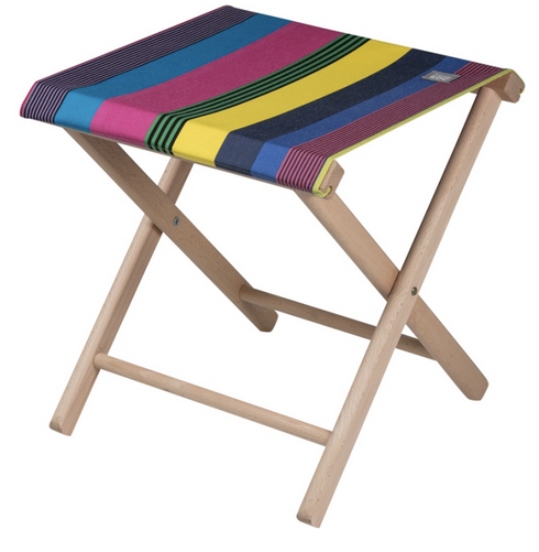striped beach chair or stool runner Belize - Kleurmeester.nl